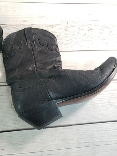 Botas vaqueras Durango Crush para mujer 8,5 negras de cuero suave botas de vaquero rodeo - Imagen 20 de 21
