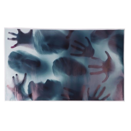 HG Halloween Decorations PVC Large Halloween Window Cling Scary Halloween - Picture 6 of 12