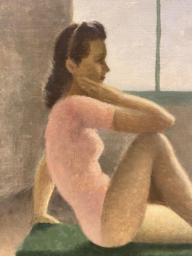 Noel Quintavalle (1893 – 1975) The Ballerina Oil Painting Signed & Dated 1963 - Picture 7 of 24