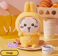 MINISO Chiikawa Pajama Sitting Plush Dolls, Hot Usagi, Chiikawa Toy BestJ