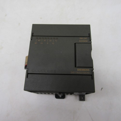 Siemens 6ES7 241-1AA22-0XA0 Simatic EM 241 Modem Expansion Module WORKS US STOCK - Picture 2 of 8