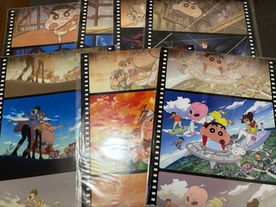 Crayon Shin-chan Ichiban Kuji Nostalgic Cinemas G Prize Clear Poster Collectible