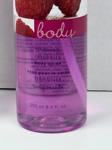 Avon Naturals Renewing Raspberry Body Spray & Lotion Set 8.4 oz Each - Picture 5 of 9