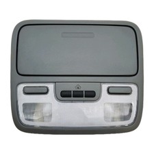 99-04 Honda Odyssey LX 3 PIN Overhead Console Dome Map Lights Homelink Dark Gray