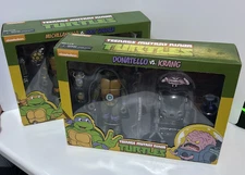 Nickelodeon NECA TMNT - Donatello vs Krang and Michelangelo vs Foot Soldier
