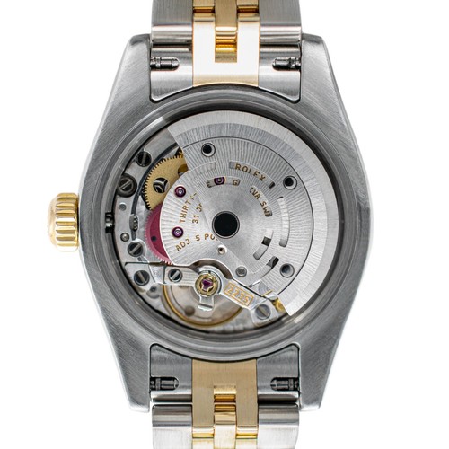 Rolex Lady-Datejust Steel & Gold 179163 Blue Diamond, Jubilee - Pre-owned - Picture 8 of 9