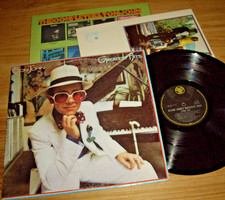 ELTON JOHN *OZ 1st Press & Inserts 12'' LP ' GREATEST HITS ' 1974 VGC