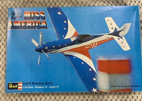 Miss America Model P-51 D Mustang Racer, 1/32 Scale - CLEAN- From 1972 - Picture 1 of 11