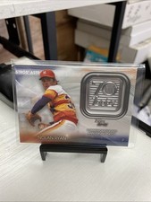 2021 Topps - Topps 70th Anniversary Manufactured Logo Patches Nolan Ryan...