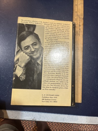 The Governor Listeth von William F. Buckley - 1970 HCDJ - Politik - Bild 3 von 9