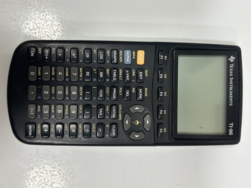 Texas Instruments Ti-86 Graphing Calculator with Cover Tested Working - Picture 3 of 4