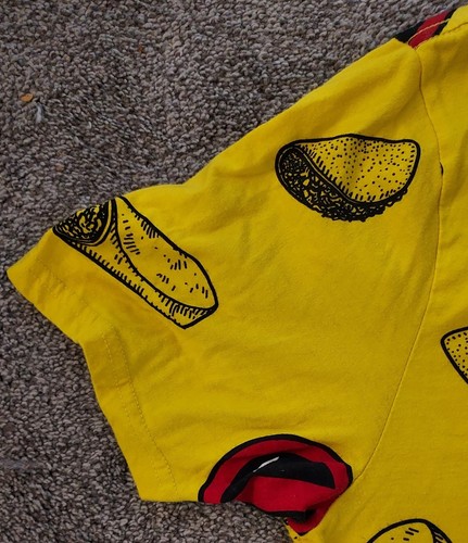 Marvel Deadpool Taco and Chimichanga T Shirt Size XL Short Sleeve All Over Print - Picture 2 of 13