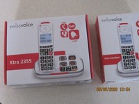 Swissvoice Xtra 2355 Cordless Phone With Large keys Answering Machine White