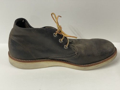 Red Wing 3150 Vintage Boots Chukka Boots Dark Brown Leather Mens Size 11 D - Picture 17 of 18