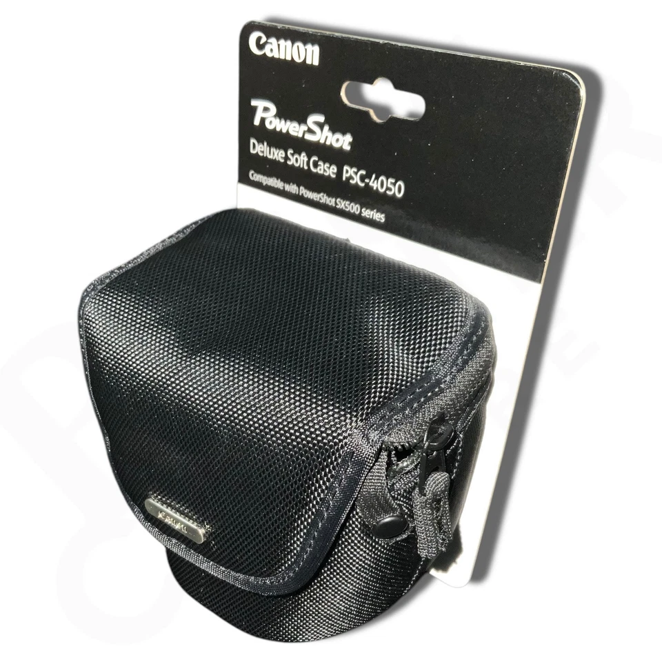 NEW Canon PowerShot Deluxe Soft Camera Carrying Case - Black - PSC-4050 - Image 3 of 4