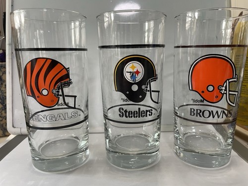 NFL MOBIL VASOS ALTOS GASOLINA AÑOS 80 DICHO DE 19 CAJA ORIGINAL NUNCA USADO - Imagen 11 de 13