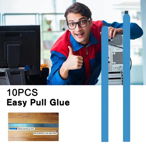 10Pcs Thickened 0.3mm Double-Sided LCD Tape For Laptop Easy Pull Glue Sticker