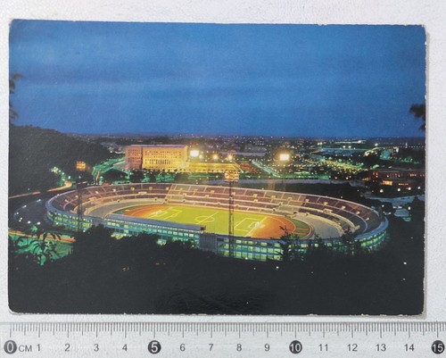 41975 2066 Cartolina - Roma - Stadio Olimpico di notte - 第 1/2 張圖片