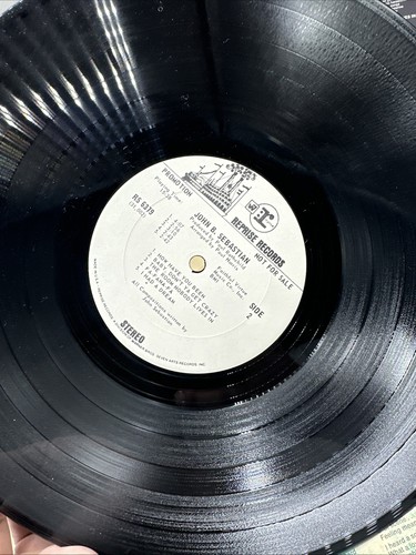 JOHN B. SEBASTIAN White Label Promo 12" LP VG+ VINYL RECORD w/LYRIC GATEFOLD - Imagen 10 de 12
