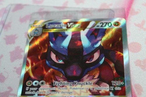 Pokemon TCG Lucario VSTAR SWSH291 Scellé Étoile Noire Couronne Zénith Etb Promo - Photo 2/6