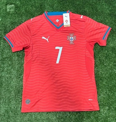 JUST RELEASED 2026 New Adult Portugal Cristiano Ronaldo #7 Home RED Jersey