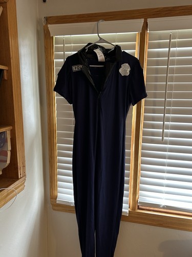 Damen Polizei Kostüm, Halloween Polizist Kostüm Damen für Erwachsene Halloween Größe LG 1 - Bild 1 von 4