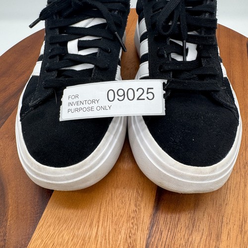 Scarpe Adidas Grand Court Platform donna 9 nere scamosciate sneakers sportive - Foto 10 di 10
