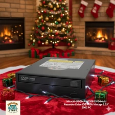 Hitachi LG GMA-4020B DVD Multi Recorder Drive IDE PATA Black Vintage PC 2002