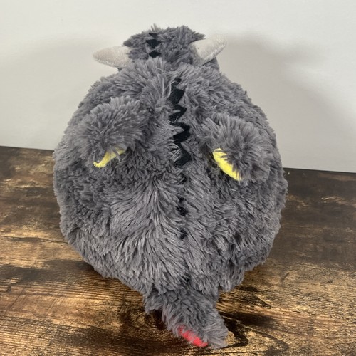 Peluche Bad Dragon Duke The Dragon 9" grigio rosso tondo RARO - Foto 3 di 8