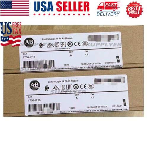New Factory Sealed AB 1756-IF16 ControlLogix 16 Pt Input Module US Free Tax - Picture 1 of 1
