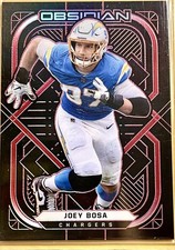 2021 Panini Obsidian Red 6/10  Joey Bosa #52