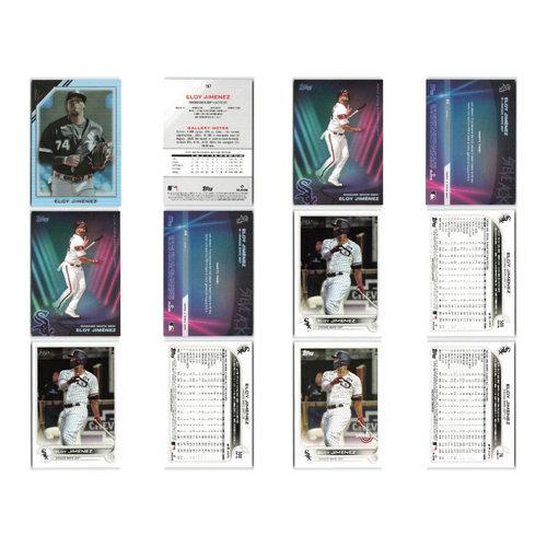 Eloy Jimenez Lot 80 Baseball Cards 2020 Topps Chrome 1985 Baseball White Sox Set - Picture 12 of 16