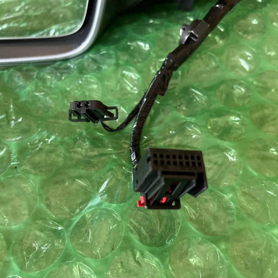 Audi A6 2014 conjunto de espejo retrovisor de puerta lateral izquierdo con pliegue eléctrico/punto ciego OEM Foto 3 de 4