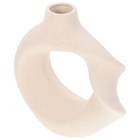 Weisse Vase Vazo Dekoration Getrockneter Blütenhalter Blumenvase -