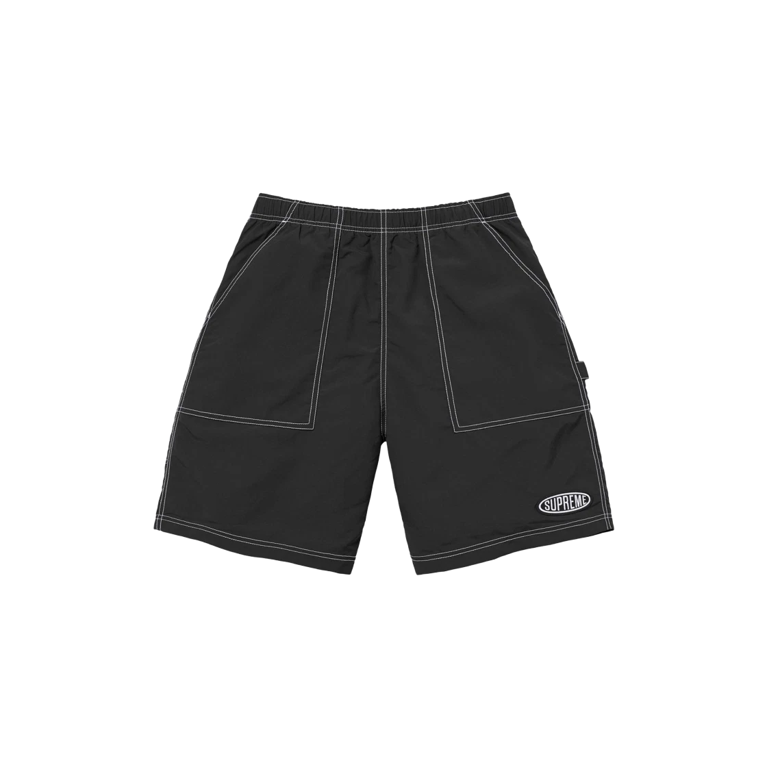Short de peintre nylon Supreme noir   24SS