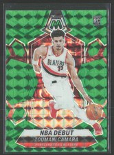 2023-24 Panini Mosaic #270 Toumani Camara Green