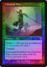 Llanowar Elite FOIL Invasion PLD Green Common MAGIC GATHERING CARD ABUGames