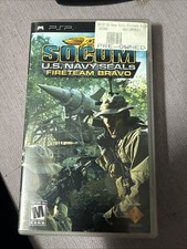 SOCOM U.S. Navy Seals Fireteam Bravo Sony PSP - Complete CIB