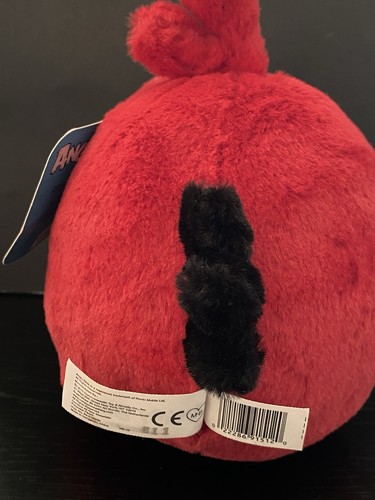 Angry Birds Classic 1st Gen Red Bird Plush 5 In. NWT - Picture 3 of 10