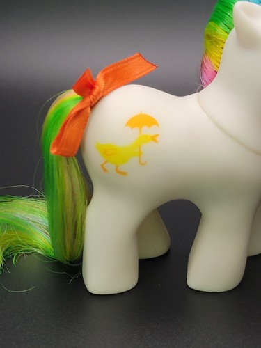 My little Pony G1 Baby Quacksalber mit orangem Band - Bild 2 von 11
