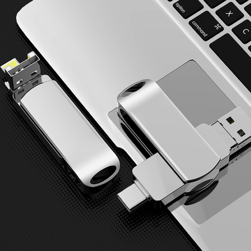 Clé Mémoire 1 To-2 To 4 en 1 USB 3.0 Flash Drive Type C OTG Thumb Disk pour iPhone - Photo 5/20