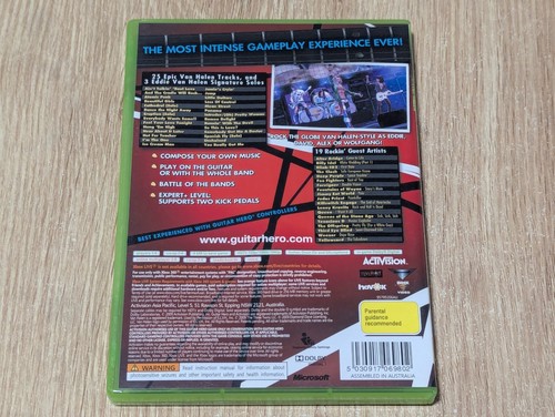 Guitar Hero Van Halen game with manual - Xbox 360 - Picture 2 of 3