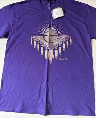 Women s Glorious Feathers Sante Fe Tshirt - Large - New With Tags