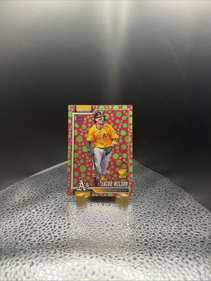 JACOB WILSON TOPPS SERIES 1 EASTER RED AND GREEN GOLD CUP
