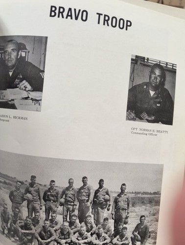 Vtg 2nd Squadron 1st Calvary 1967 Troops B/W Photo History Book - Picture 7 of 13