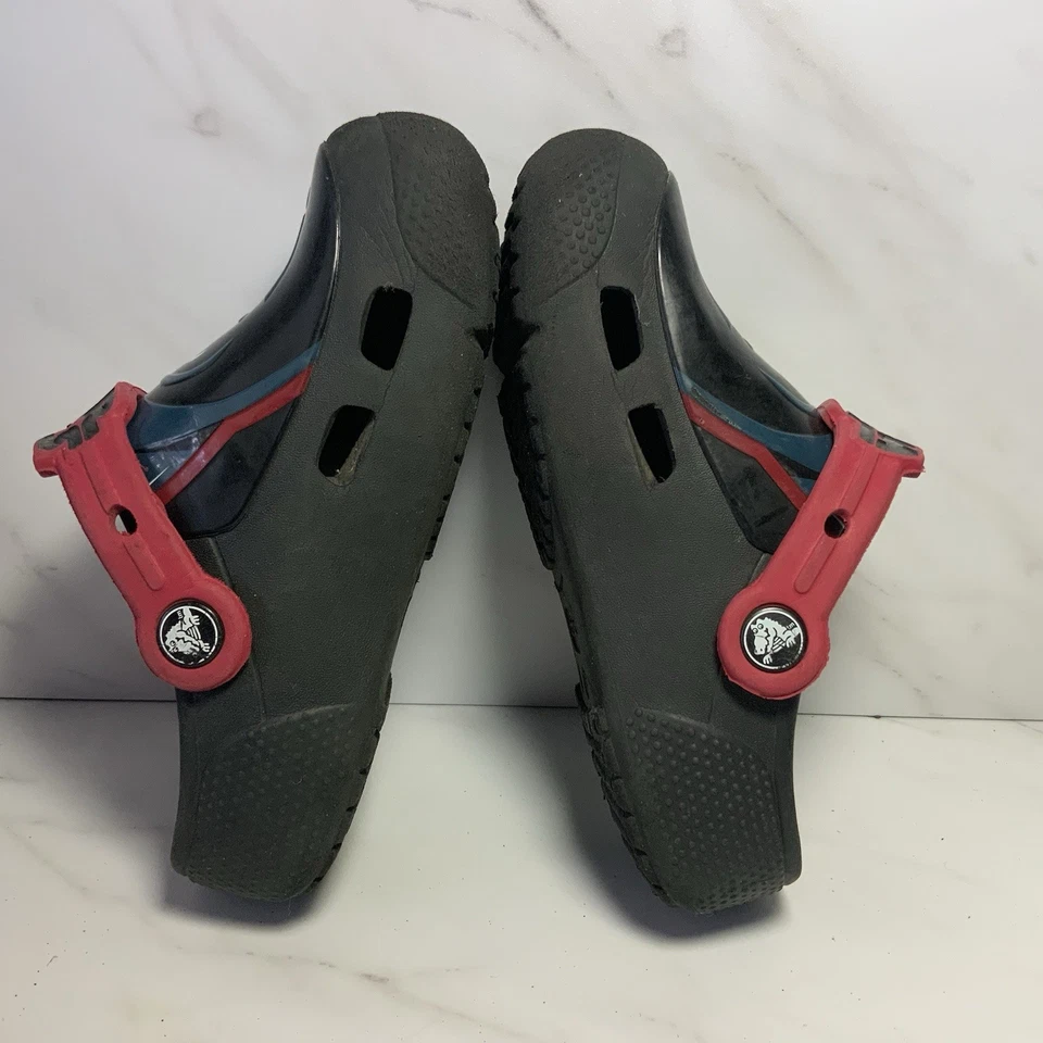 Zueco Crocs Star Wars Lado Oscuro Infante Niño Darth Vader Niño Niña C10 Foto 3 de 4