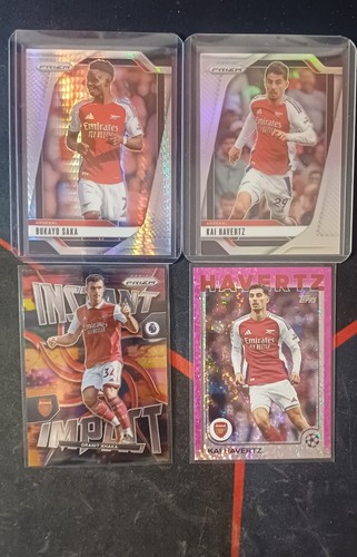 Arsenal 19 Single Cards Lot Mixed Sets - Picture 2 of 2