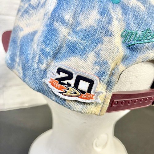 Mitchell & Ness 2013 Anaheim Mighty Ducks Snapback Mütze 20. Jubiläum Farbstoff - Bild 5 von 12