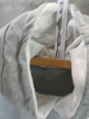 Gray hoodie fleece lined hood pullover w/front lined pouch for sm dog/cat sz 3xl - Picture 3 of 10