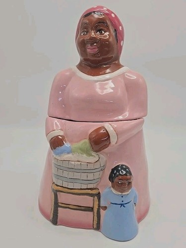 Adrian Art Pottery Roseville OH  Cookie Jar / Coin  Bank 